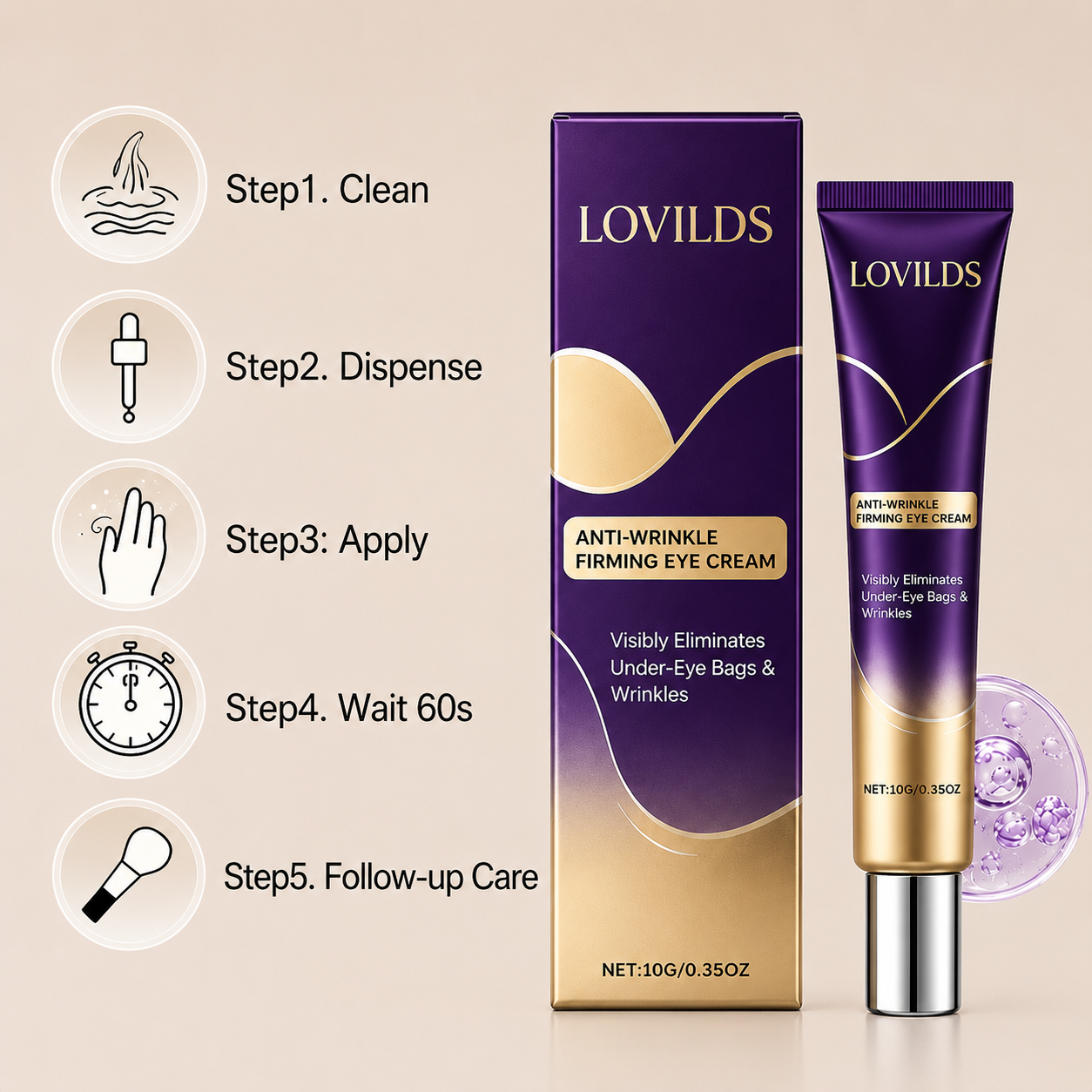 🔥LAST DAY 50% OF LOVILDS™ Instant Face Temporary Tightener – Instant visible results in 30 seconds