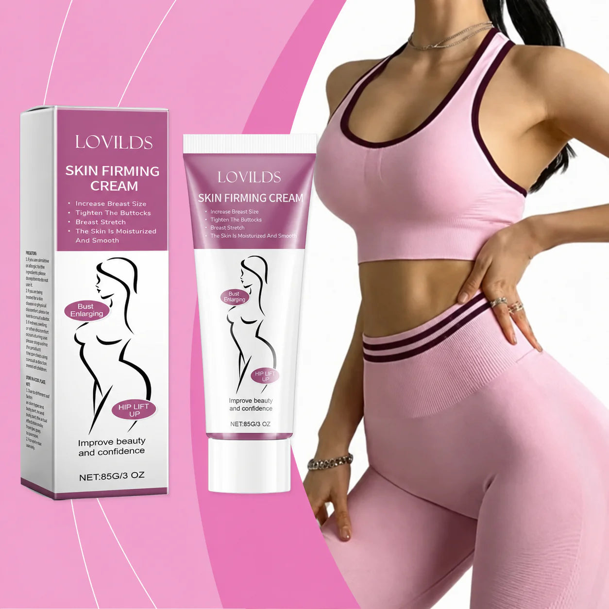 LOVILDS- Breast Enhancement and Butt Lift Cream