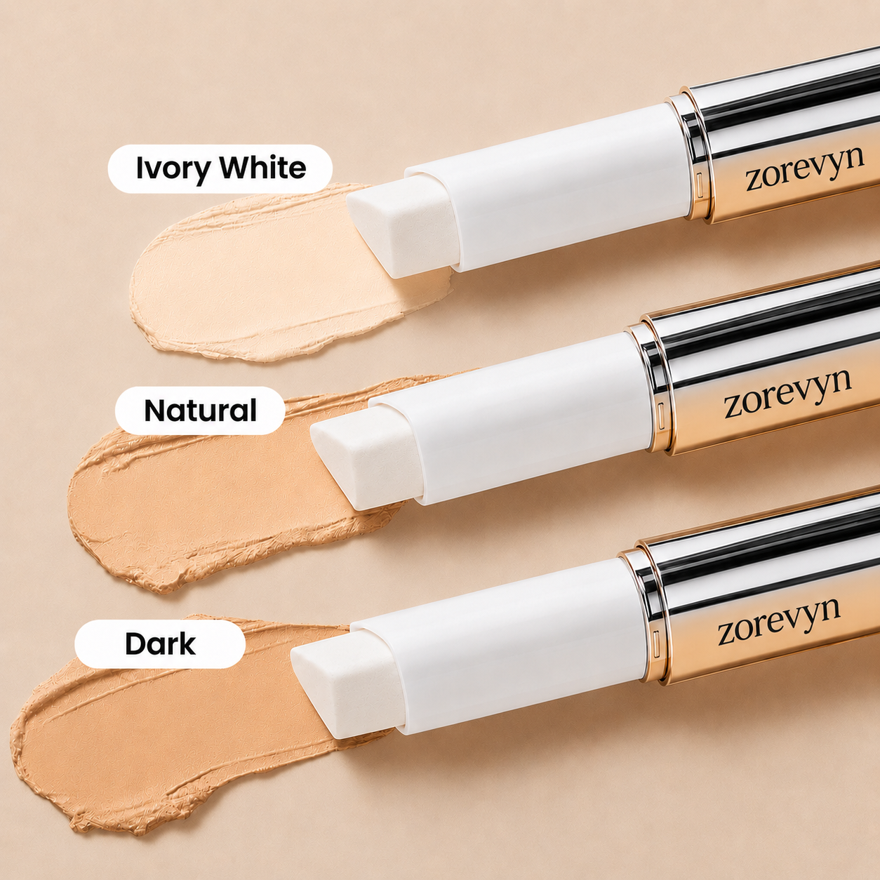 🔥LAST DAY 60% OFF Zorevyn™ Korean Color-Changing Foundation stick✨