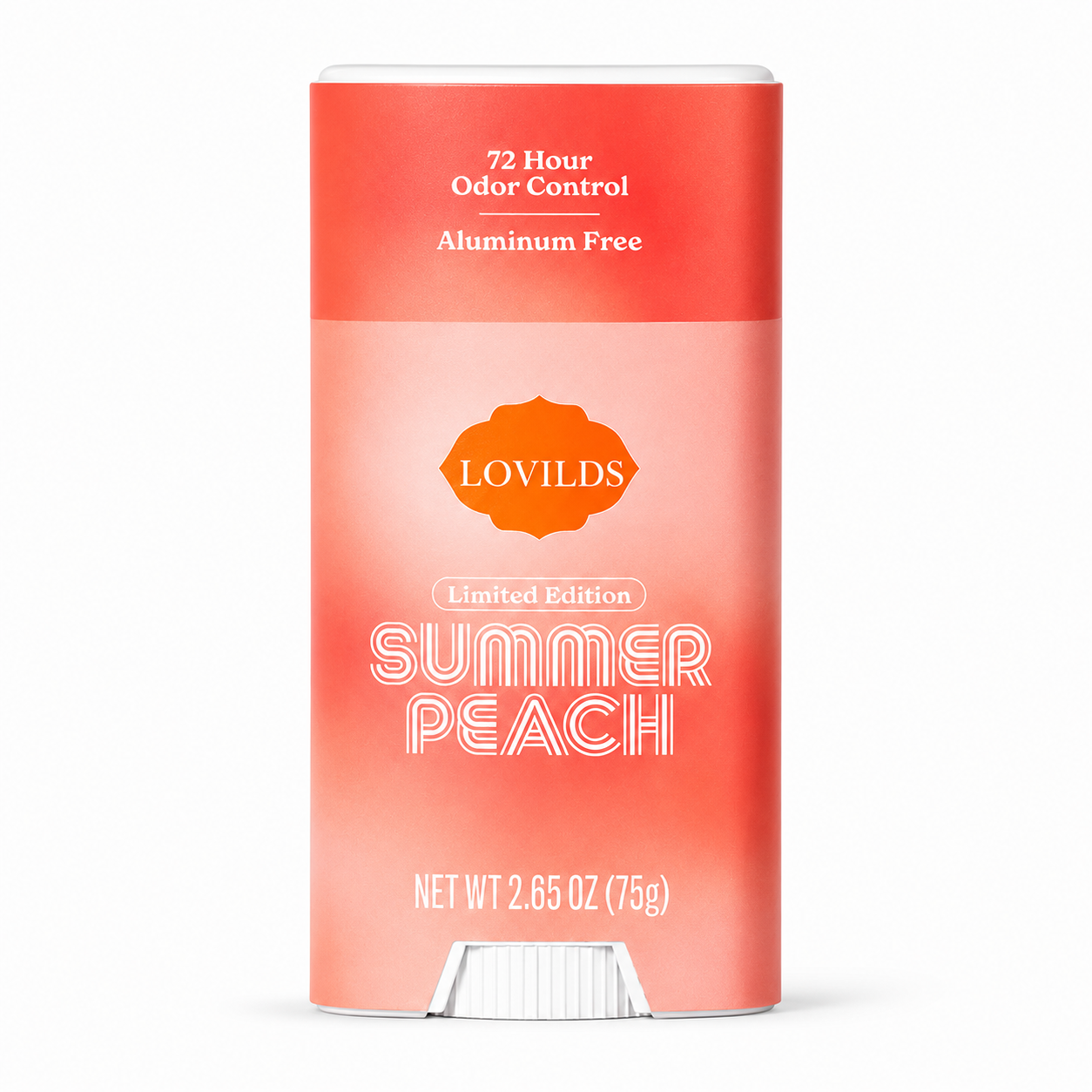 LOVILDS Summer Peach Deodorant – Freshness & Gentle Underarm Care