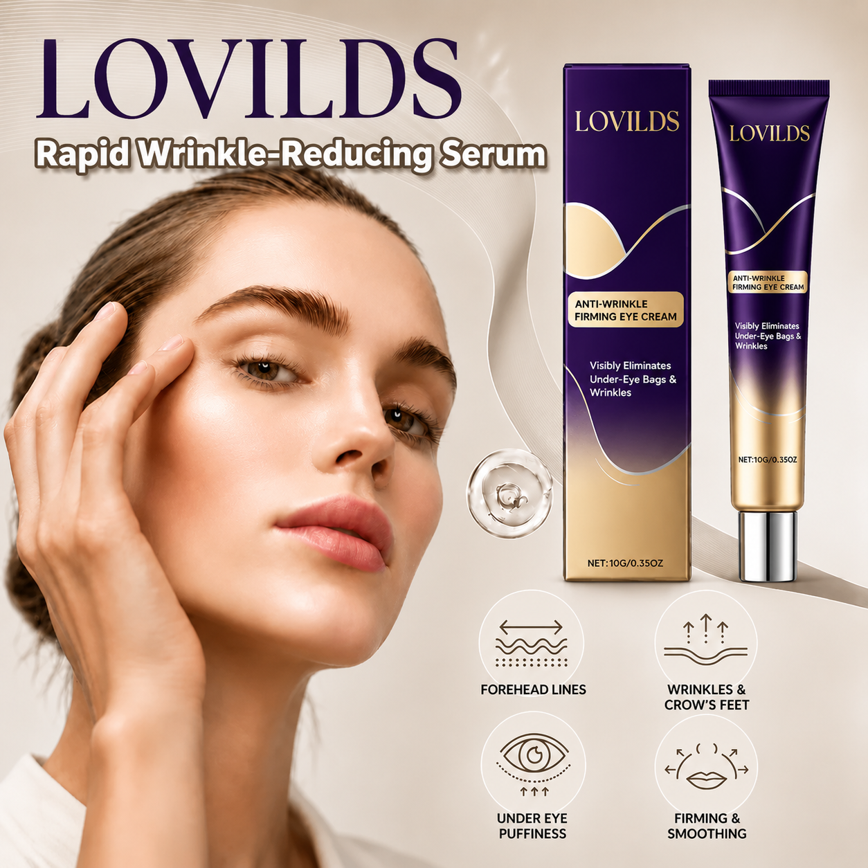 🔥LAST DAY 50% OF LOVILDS™ Instant Face Temporary Tightener – Instant visible results in 30 seconds