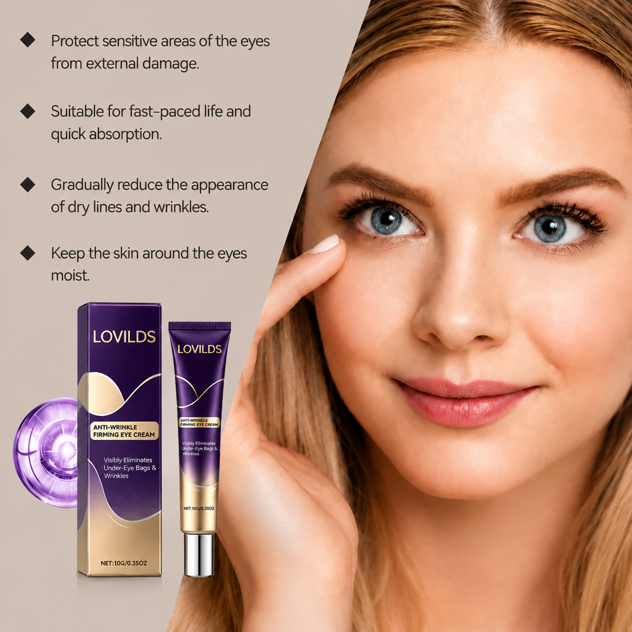 🔥LAST DAY 50% OF LOVILDS™ Instant Face Temporary Tightener – Instant visible results in 30 seconds