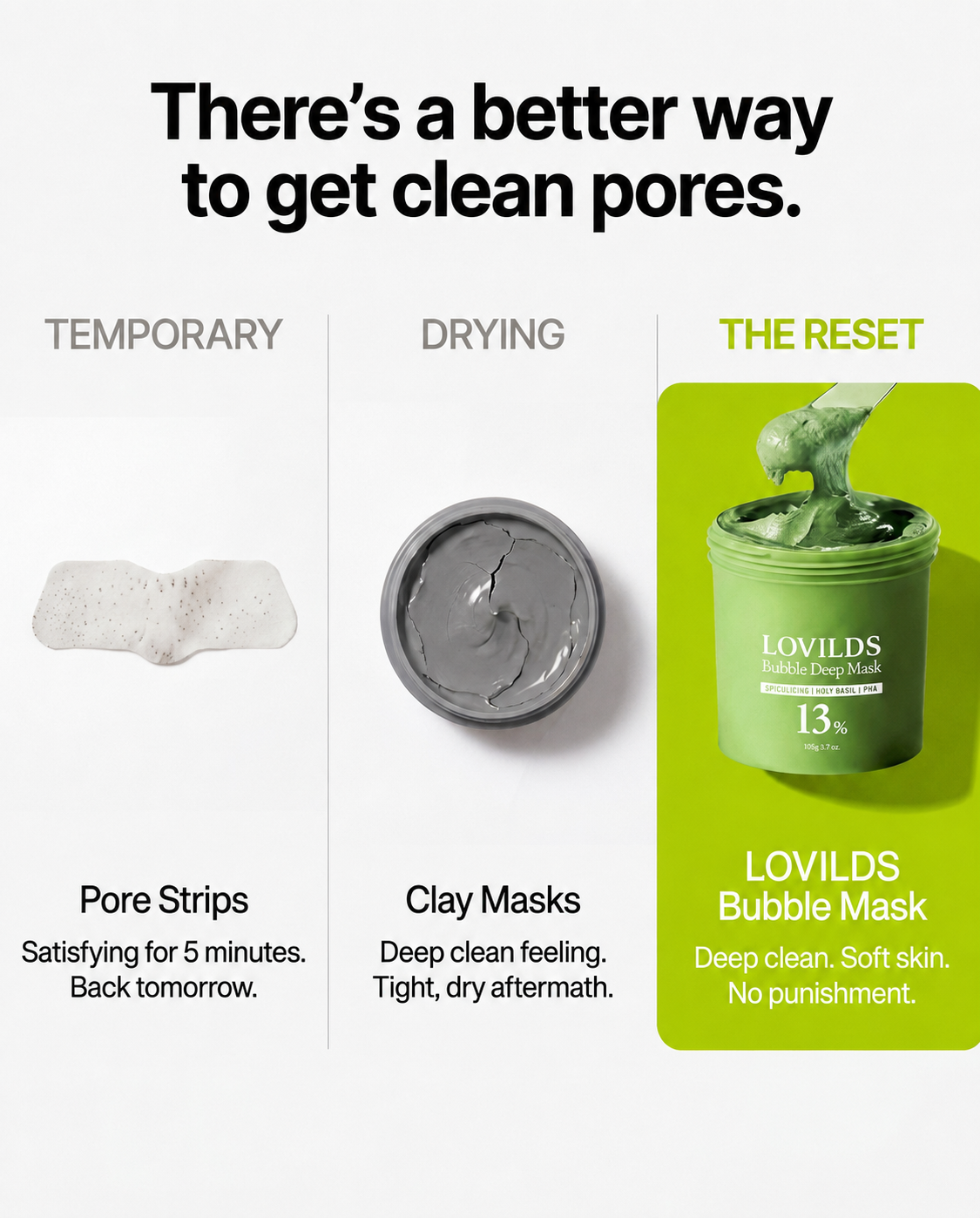 LOVILDS Bubble Mask