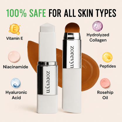 🔥LAST DAY 60% OFF Zorevyn™ Korean Color-Changing Foundation stick✨