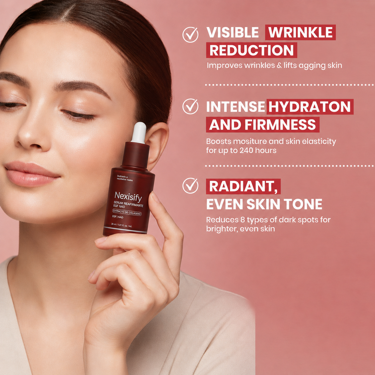 🔥LAST DAY 50% OFF and Buy 1 Get 1 Free!!✨Nexisify NAD Firming Serum