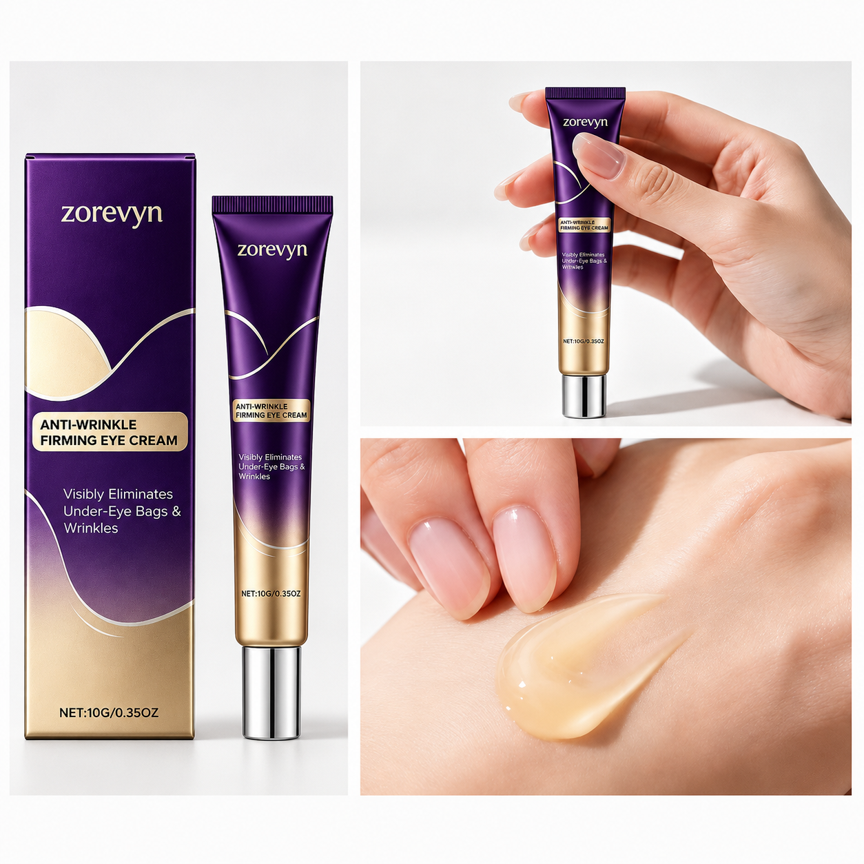 Zorevyn™ Instant Face Temporary Tightener – Instant visible results in 30 seconds