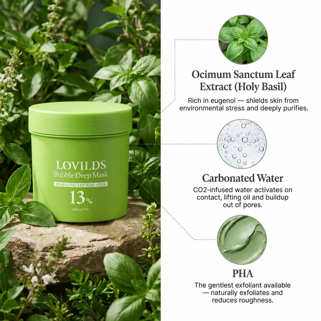 LOVILDS Bubble Mask