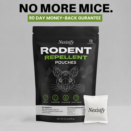 Nexisify™ Natural Rodent Repellent Pouches