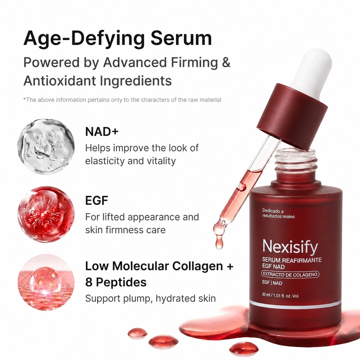 ✨ Nexisify™ Korean NAD EGF Firming Serum | 🎁 Buy 1 Get 1 FREE