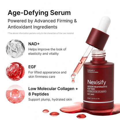 ✨ Nexisify™ Korean NAD EGF Firming Serum | 🎁 Buy 1 Get 1 FREE