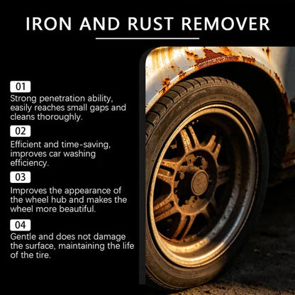 🔥 LIMITED TIME 63% OFF | Professional Car Iron & Rust Remover