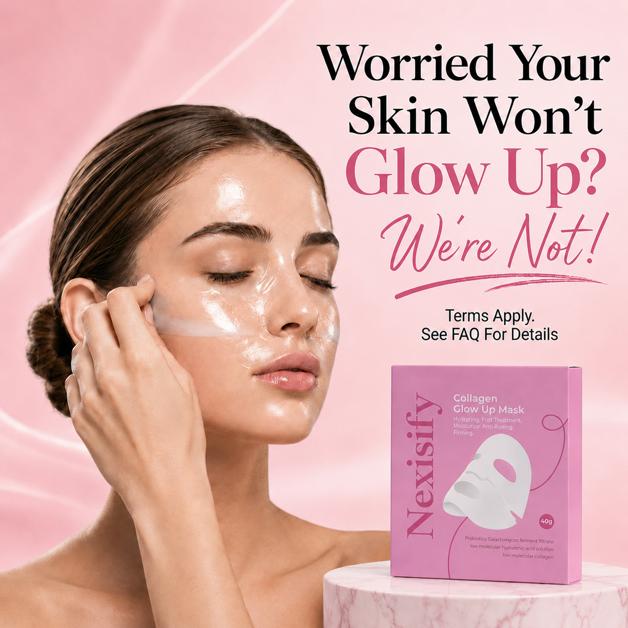 🔥 50% OFF Today Only Glow Up Mask 2.0 – Spa Skin Without the Spa Price