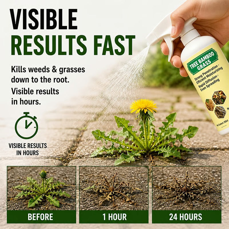 🔥🔥2026 SALE - Fast-Acting Natural Weed & Grass Killer Spray